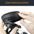 SOULWIT Cooling Gel Earpads for Audio-Technica ATH M50X/M40X, HyperX Cloud, SteelSeries Arctis, Black