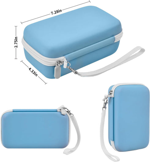 Case Compatible with ESOXOFFORE for Dylanto, Anchioo, WEEFUN, GKTZ, Amzelas, Mafiti Instant Print Camera, Blue