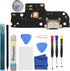 Charging Port Replacement Kit for Motorola Moto G Pure 2021 XT2163 USB Flex Dock Connector with Tools
