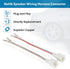 Nulth Front Door Speaker Wiring Harness Adapter for Hyundai Accent/Azera/Tucson 2005-2021
