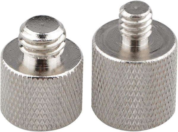 CAMVATE 1/4" Female to 3/8" Male Screw Adapter for Tripod and Camera Brass - 0910