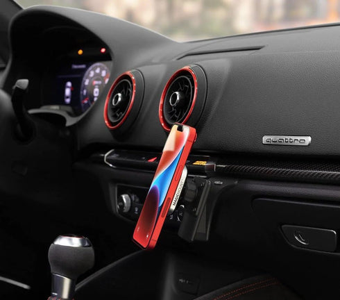 Scosche MP2AMPSPC-UB MagicMount Pro2 Universal MagSafe Magnetic Cell Phone Car Mount with 360° Adjustable Head