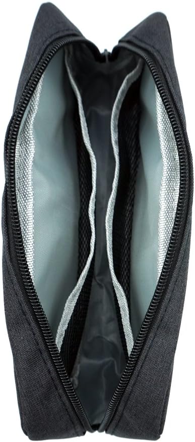 Universal Electronics Soft Carrying Case Bag, Durable & Lightweight for Out-going, Business, Travel, Big-Black