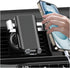 zipelo Car Phone Holder, Vehicle Air Vent Smartphones Mount with Metal Hook Clip,