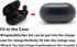 JNSA 12 PCS Medium Size Wingtips and Ear Tips Compatible with Galaxy Buds Plus, 3 Pairs Silicone Eartips and Wing Tips,