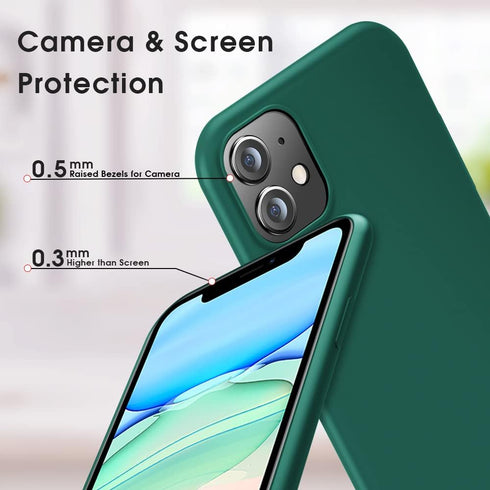 X-level Slim Fit Soft TPU Case for iPhone 11, Ultra-Thin Protective Back Cover for Women, Compatible Apple iPhone 11