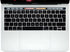 Silicone Keyboard Cover for MacBook Pro 13 15 inch 2019 2018 2017 2016 with Touch Bar, European Version, Model: A2159