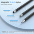 Stylus Pen for Touchscreen, 3 in 1 Magnetic iPad Stylus Pens 2Pcs High Sensitivity & Precision for Chromebook, iPad,