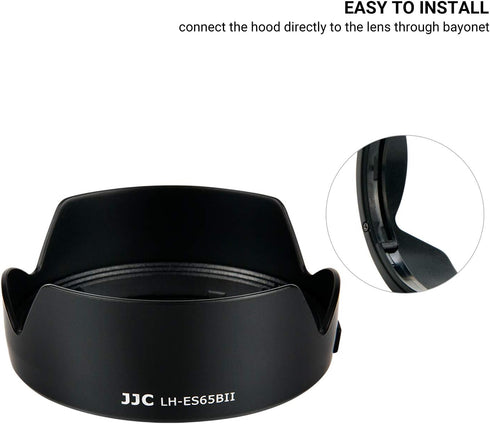 Tulip Flower Lens Hood for Canon RF 50mm f/1.8 STM on EOS R6 R5 RP R Camera, Compatible with 43mm Filters