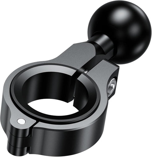BRCOVAN Handlebar Mount with 1'' TPU Ball Compatible with RAM Mounts B Size Double Socket Arm, Aluminum Material