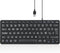 Perixx PERIBOARD-432 Mini USB Keyboard with Cable, Type X Scissor Keys, Large Print Letters, Spanish QWERTY