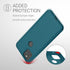 kwmobile Case for Google Pixel 5a 5G, Soft Slim Protective TPU Silicone Cover in Teal Matte