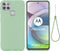 Motorola One 5G Ace Case, Liquid Silicone Gel Rubber Shockproof Slim Phone Case Bumper Cover for Women Men