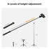 K&F Concept 69" Extendable Light Stand with 1/4" Screw, 360° Ball Head Mini Tripod for Camera, Phone, Projectors