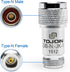 TOJOIN DC Block In-Line N Type Male to Female RF Coaxial Adapter, 50MHz-6000MHz, 0.4dB Insertion Loss, 2 PCS