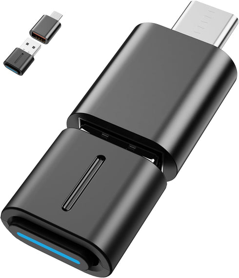 Smof USB Bluetooth Audio Adapter with USB C Conversion for PS5, PS4, Switch, Mac, aptX Low Latency