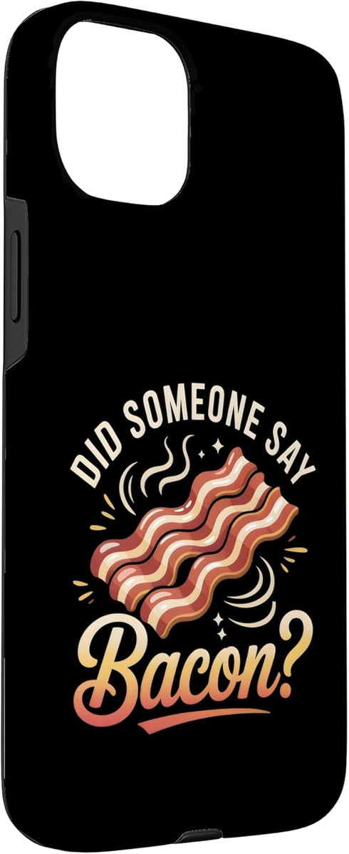 Retro Bacon Design 15 Bacon Lovers Retro Foodie Breakfast Case for iPhone Plus