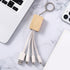 Generic 3 1 Multi Charging Cable, in Multiple Charging Cable, Universal Fast Charger for Multiple Devices USB Ports