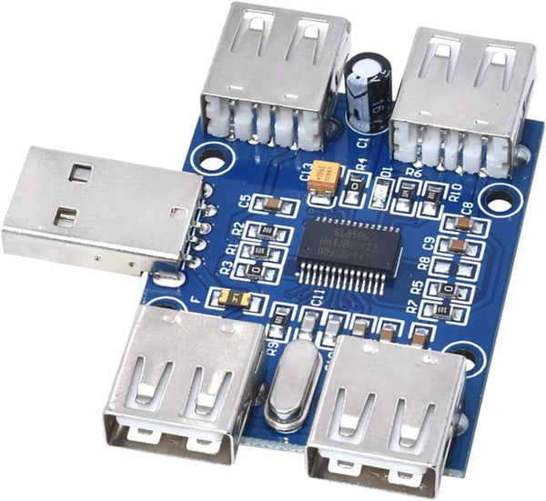 CANADUINO 4 Port USB Hub Module USB 2.0 Genesys Logic GL850G