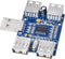 CANADUINO 4 Port USB Hub Module USB 2.0 Genesys Logic GL850G