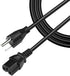 BestCH AC Power Cord Cable for ViewSonic PJD6221 PJD6223 PJL9371 PJD6381 PJD6553w PJD6251