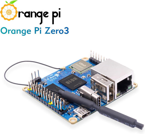Zero 3 4G Single Board Computer, Allwinner H618, LPDDR4 Quad Core, 4K Display, WiFi Bluetooth Support