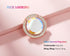 Glitter Bling Bling Phone Ring Holder, Sparkle Grip with Flat Diamond, Rhinestone Cell Finger Ring for Phones (Rose