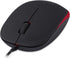 Perixx PERIDUO-212 Wired Mini Keyboard and Mouse Set, USB Connection, Black, US English Layout