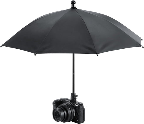 VILTROX Updated 50cm Hot Shoe Umbrella - DSLR Mirrorless Camera Rain Cover Protector, Waterproof