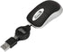 EEEKit Ultra Compact Black 3-Button USB Mouse, 3 x 1.57 x 0.98 in