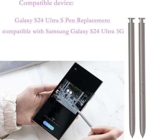 2 Pack S24 Ultra S Pen for Samsung Galaxy S24 Ultra 5G, Stylus Pen Replacement for Galaxy S24 Ultra (Violet)