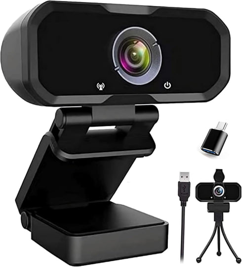 Svcouok USB-C 1080P Webcam Compatible with Switch 2/ PC - Streaming Camera for