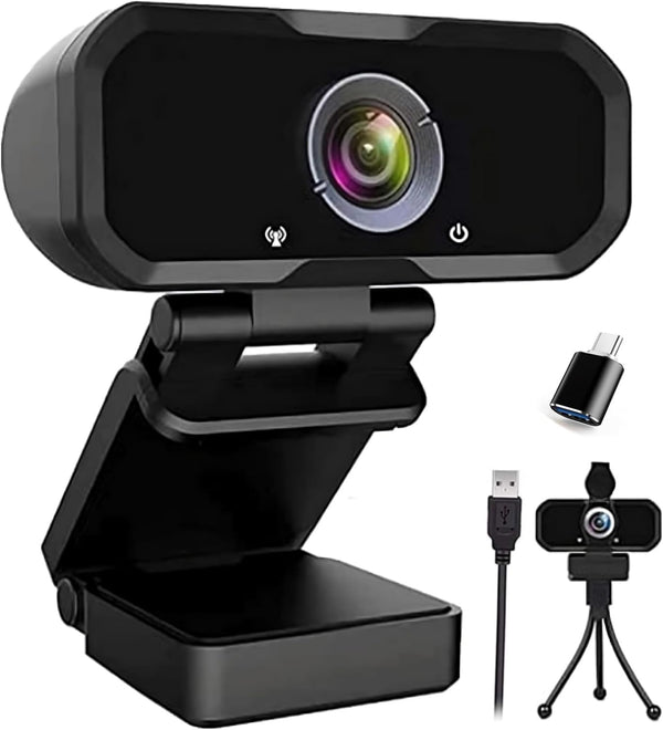 Svcouok USB-C 1080P Webcam Compatible with Switch 2/ PC - Streaming Camera for