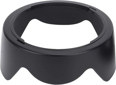 2PCS Camera Lens Hood EW-83H for Canon EF 24-105mm f/4L is USM Lens, Black Plastic Mount