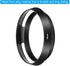 PATIKIL 72mm Lens Hood, 2Pcs Standard Vented Matte Surface Anti-reflective Hollow Hood for Universal Camera Lens