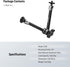 NEEWER 9.8"/25cm Adjustable Friction Magic Arm with 1/4" Screw, Compatible with SmallRig Cage, Flash, Microphone,