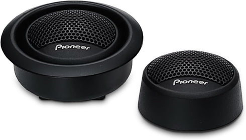 Pioneer TS-T15 3/4” Soft Dome Tweeter Car Speakers, Pair, Smooth Upper Range, Clear Sound Quality