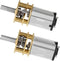 JING 12V 600RPM Miniature DC Gearwheel Gear Motor with Full Metal Gearbox Motor