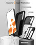 WeLoveCase Samsung Galaxy S22 Wallet Case with Credit Card Holder & Hidden Mirror, Shockproof Protection Cover (Black)