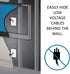 Legrand On-Q Cable Access Wall Plate, Recessed, Hides Low Voltage Cables, White