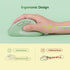 Micropack Vertical Mouse, Multi-Device 3-Mode Bluetooth 5.0 & 3.0 Mouse, 2.4G Wireless with Adjustable DPI & Silent