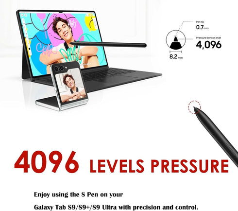 Galaxy Tab S9 Stylus Pen Replacement for Samsung Galaxy Tab S9, S9 Plus, S9 Ultra, All Versions Stylus Touch S Pen