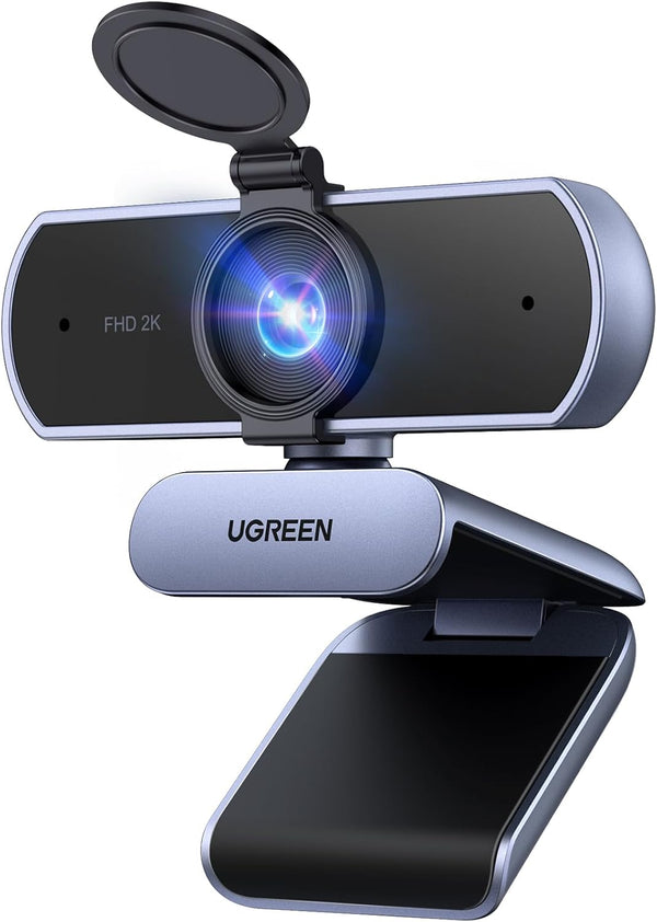 UGREEN 2K Webcam for PC Ultra HD 1080P Computer Webcam with Microphone, PC