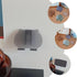 iplusmile 2pcs Wall Mobile Phone Holder Wall Mount Charging Station Shelves for Bedroom Wall Tv Remote Organizer Phone