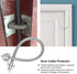 Armored Door Cord, 17.7 Electrified Commercial Exit Doors Security Alarmed Wire Conduit Cover for Access Control System