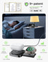 LISEN Magsafe Charger Stand for Apple, Super Portable Wireless Charging Station, Travel Essentials for iPhone and Watch