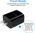 Quick Charge 3.0 Fast Charger Kit for Samsung Galaxy S24 A14 A54 S23 S22 S21, Wall Charger Block + Car Charger Adapter