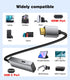 SWITCHFLUX Adapter,4K60Hz 2 2s,PS5,Switch,Xbox,Portable HDMI to USB C Uni-Directional HDMI (Source) to USB C (Display)