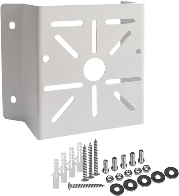 WiTi Universal Corner Mount for Security Camera, Solid Metal Mounting Corner Bracket for CCTV Cameras, LED Wall Lights