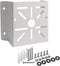 WiTi Universal Corner Mount for Security Camera, Solid Metal Mounting Corner Bracket for CCTV Cameras, LED Wall Lights